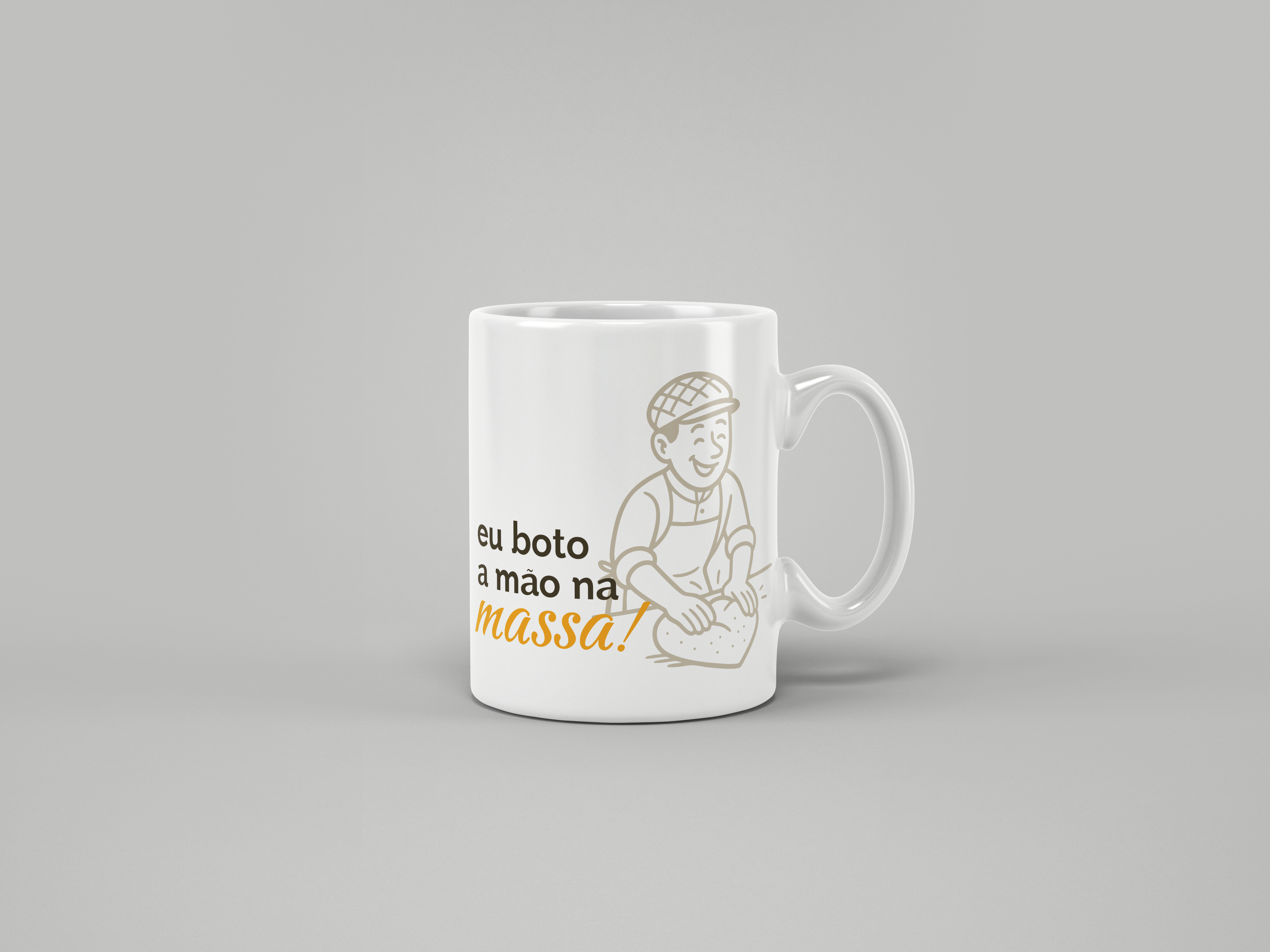 Caneca - Eu Boto A Mão Na Massa